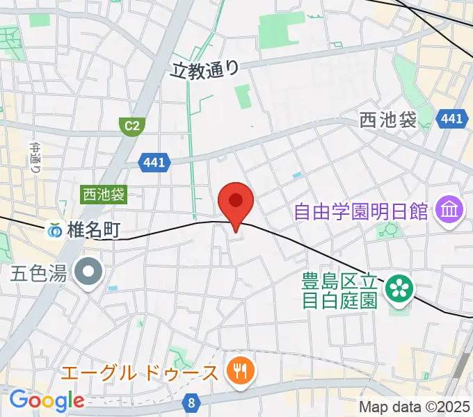 ぴあピアノ教室の地図
