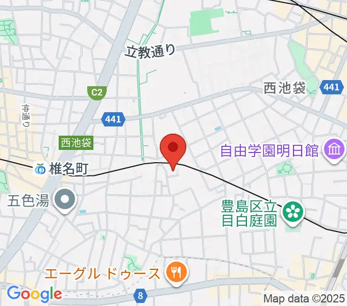 ぴあピアノ教室の地図