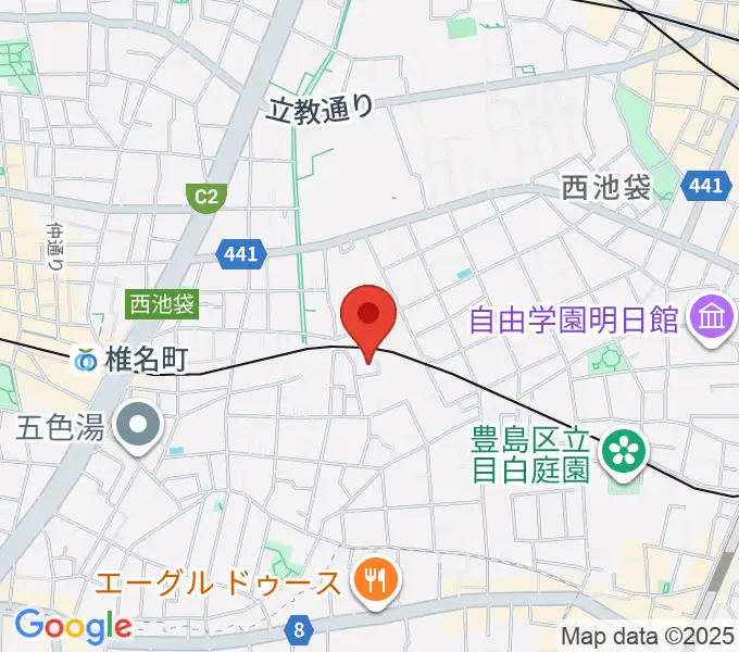 ぴあピアノ教室の地図