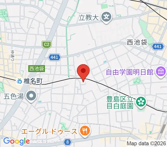ぴあピアノ教室の地図
