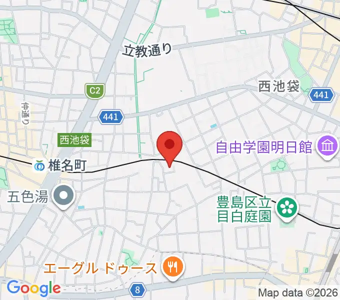 ぴあピアノ教室の地図