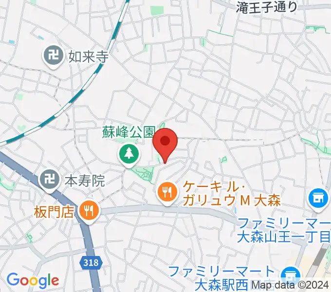 Ｍミュージックの地図