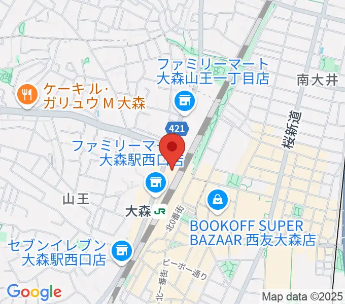 Ｍミュージックの地図