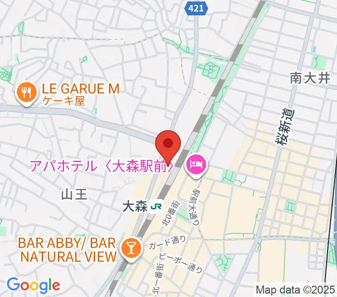 Mミュージックの地図