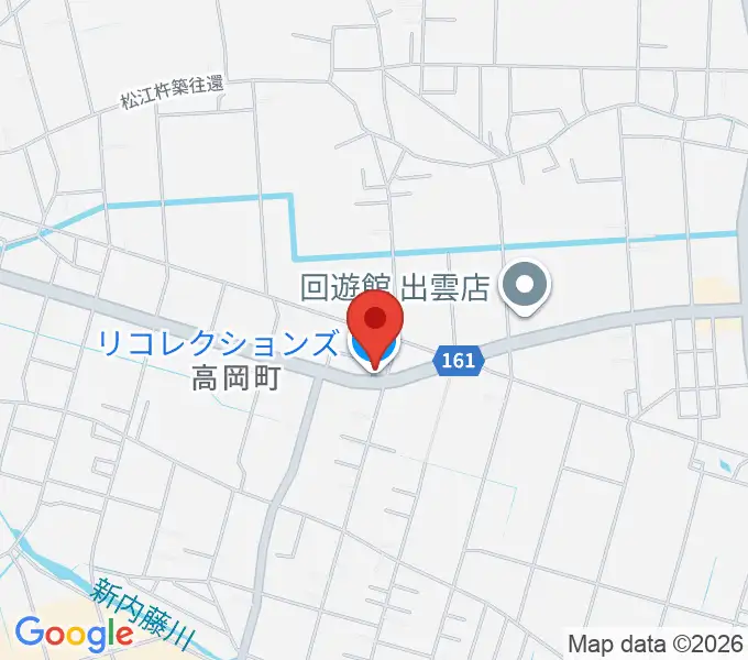 楽器買取リコレクションズの地図