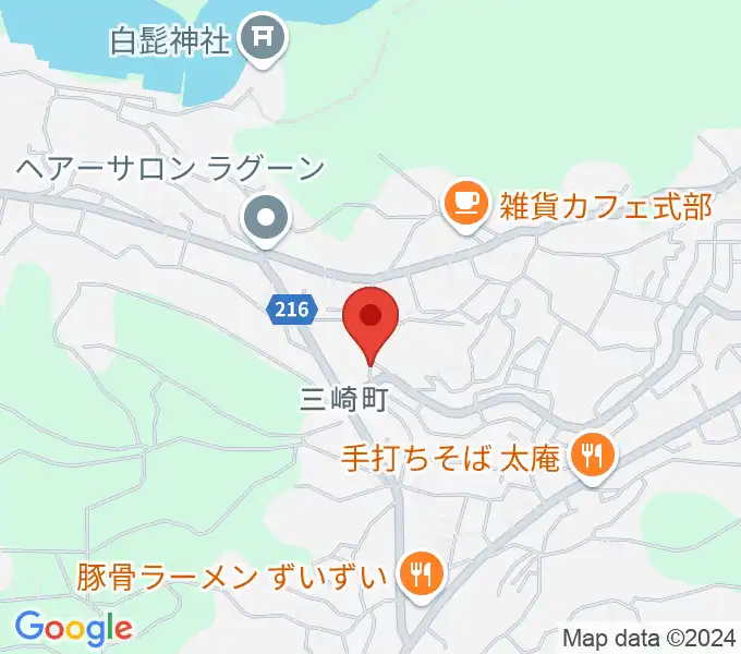 ぴよよ楽器の地図