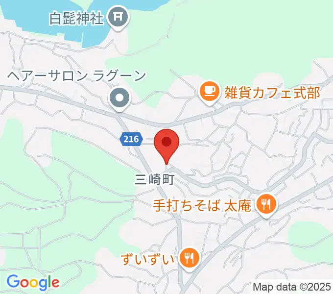 ぴよよ楽器の地図