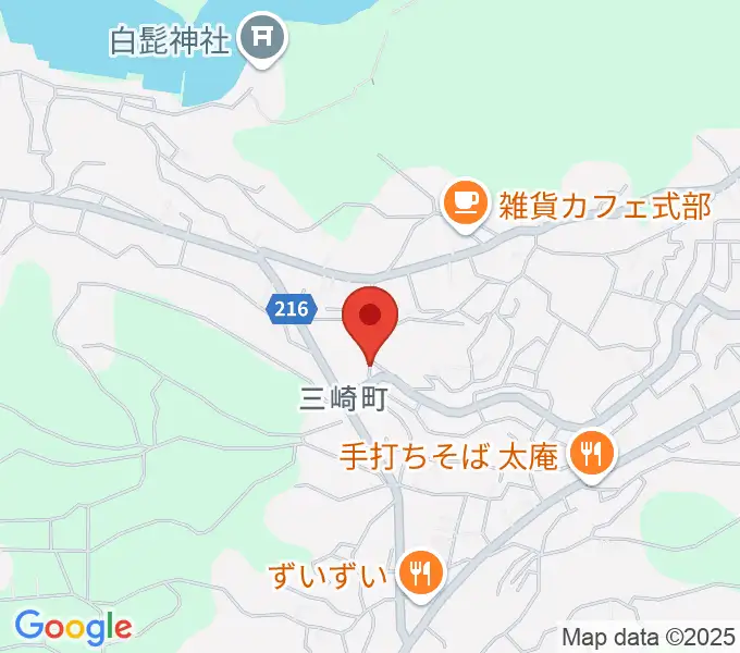 ぴよよ楽器の地図