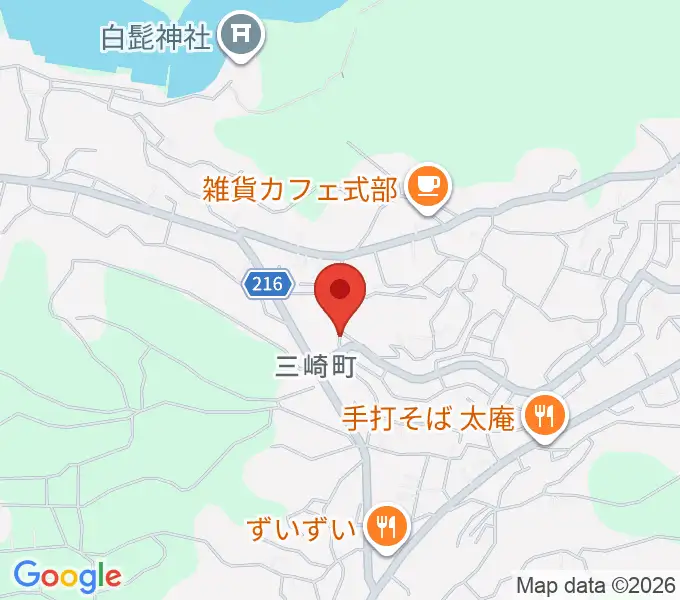 ぴよよ楽器の地図