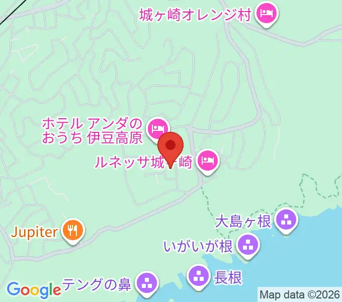 伊豆スタジオの地図