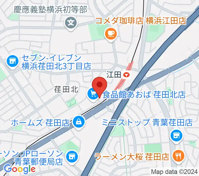 音気楽工房の地図