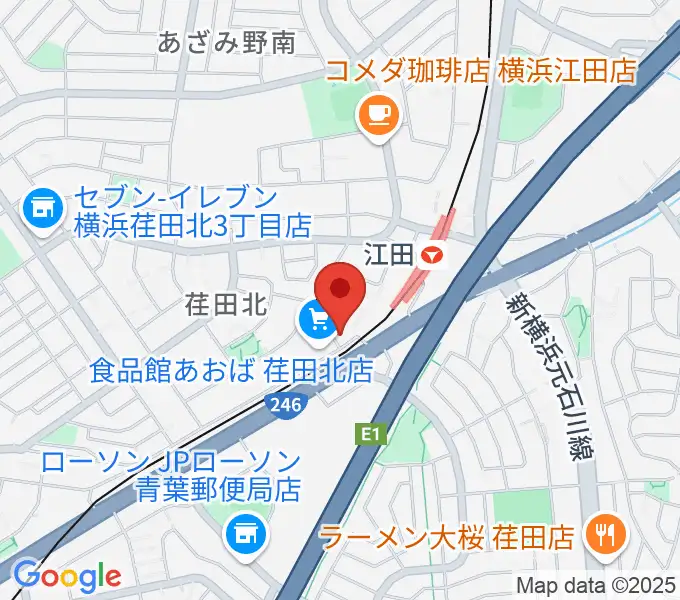 音気楽工房の地図