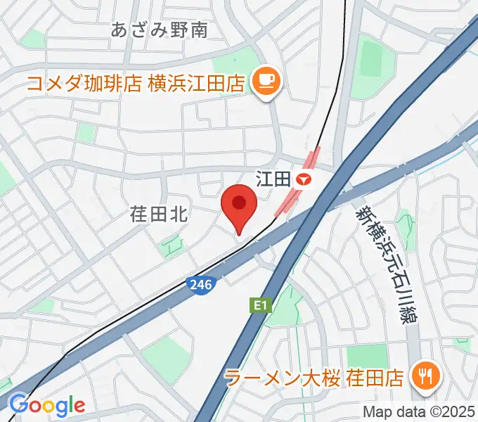音気楽工房の地図