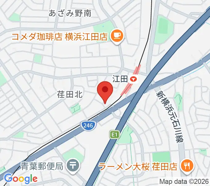 音気楽工房の地図