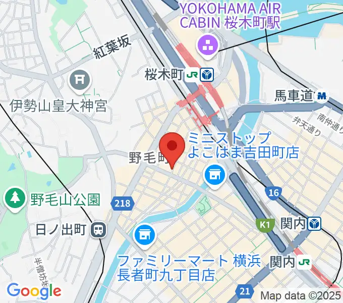 野毛Junkの地図