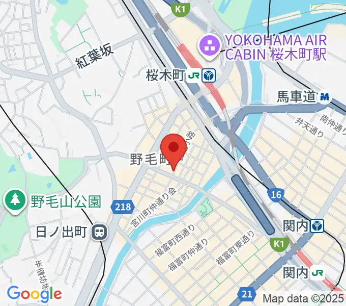 野毛Junkの地図
