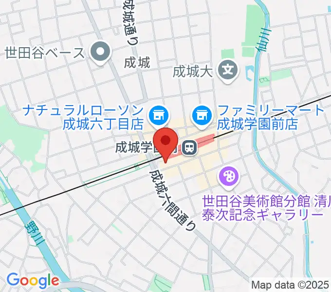 アミーズボーカルスクール成城学園前校の地図