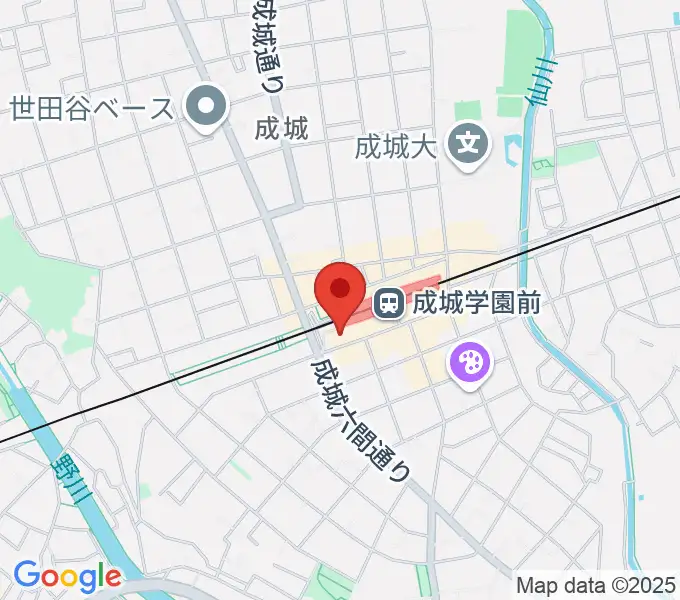 アミーズボーカルスクール成城学園前校の地図