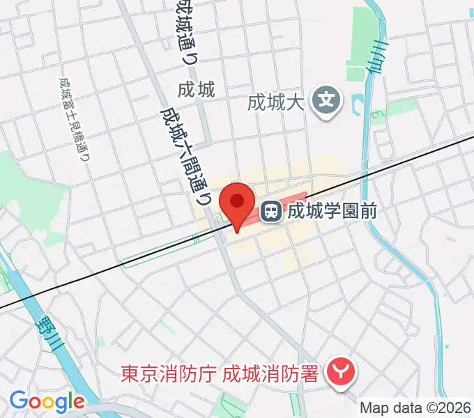 アミーズボーカルスクール成城学園前校の地図