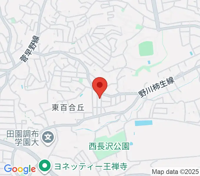 田畑ピアノ教室の地図