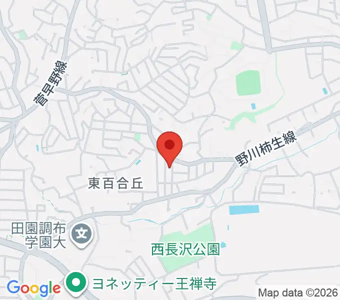田畑ピアノ教室の地図
