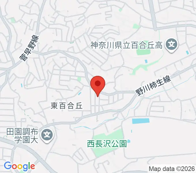 田畑ピアノ教室の地図