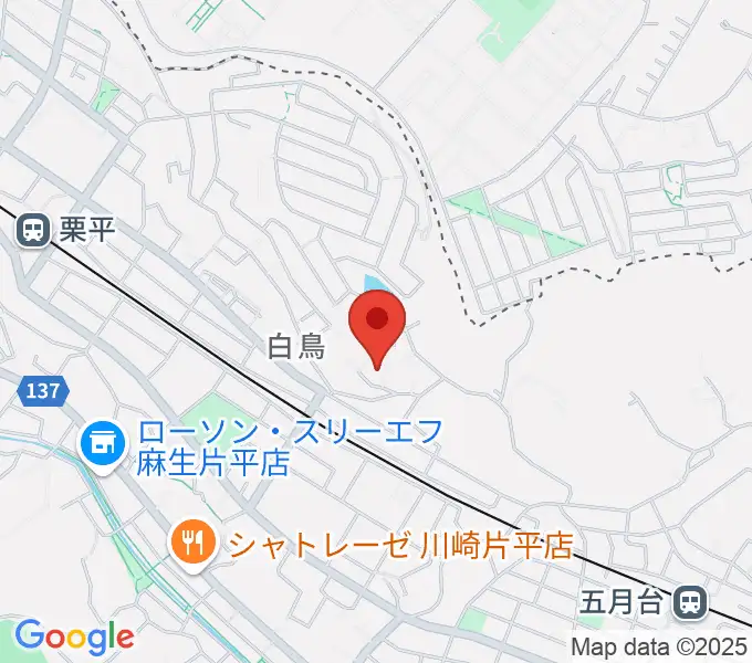 タミー音楽教室の地図