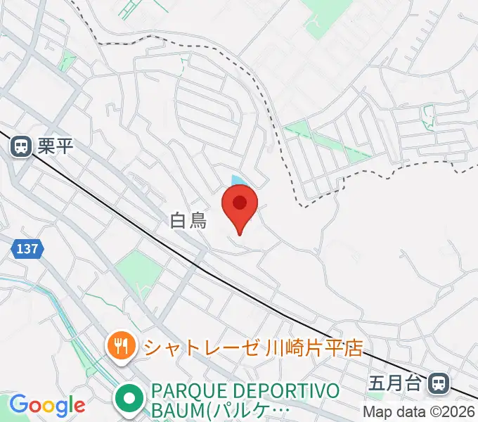 タミー音楽教室の地図