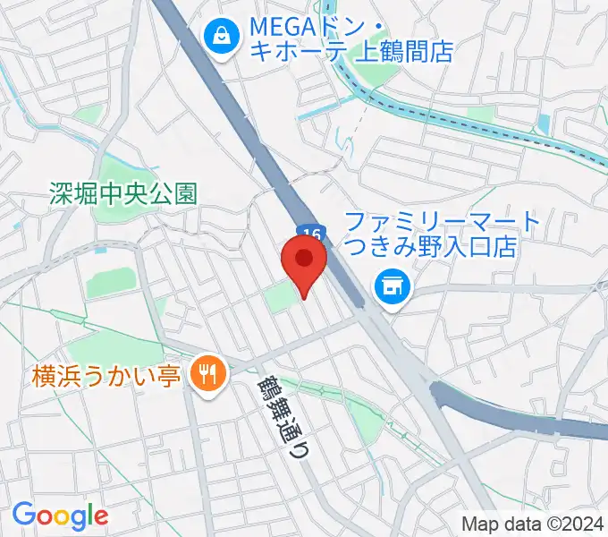 北村隆子バイオリン教室の地図