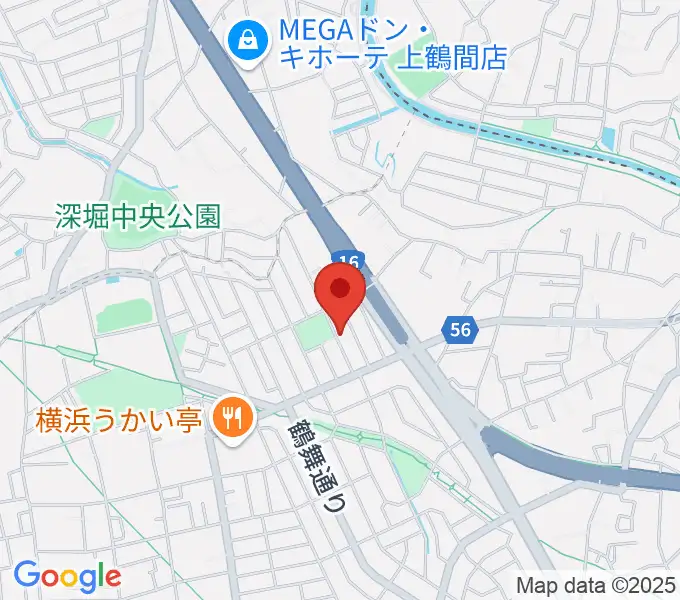 北村隆子バイオリン教室の地図