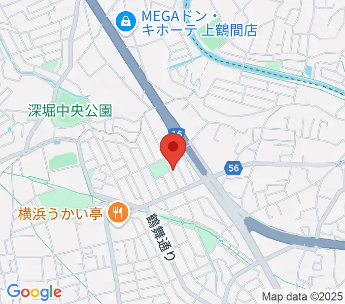北村隆子バイオリン教室の地図