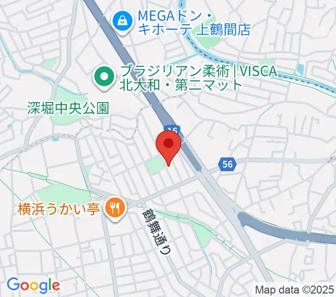 北村隆子バイオリン教室の地図