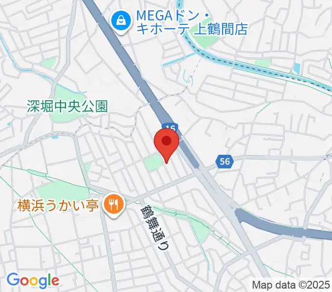 北村隆子バイオリン教室の地図