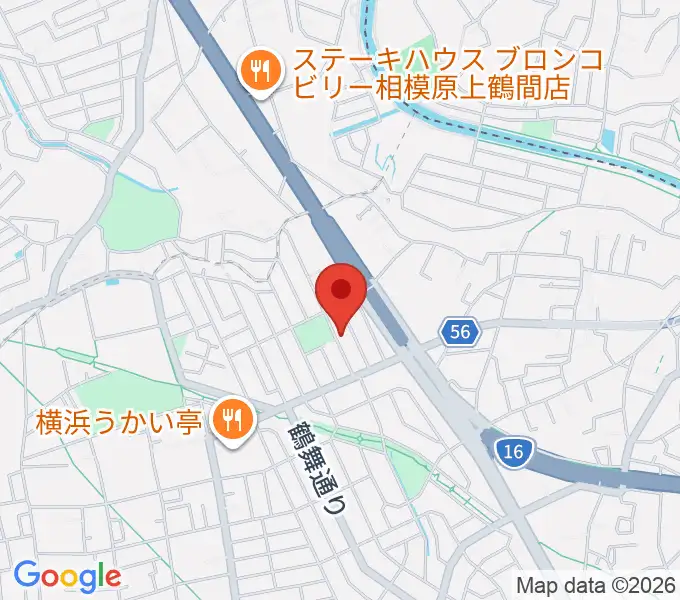 北村隆子バイオリン教室の地図
