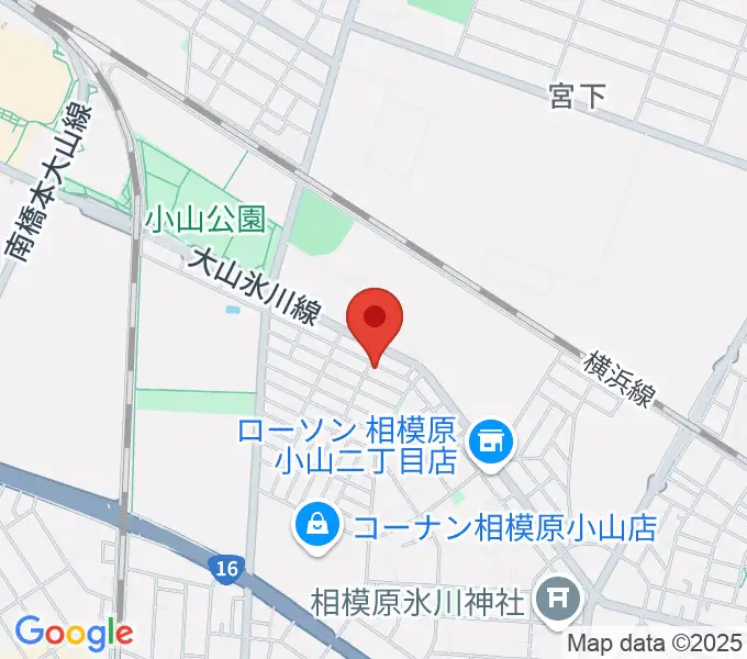 村田ピアノ音楽院の地図