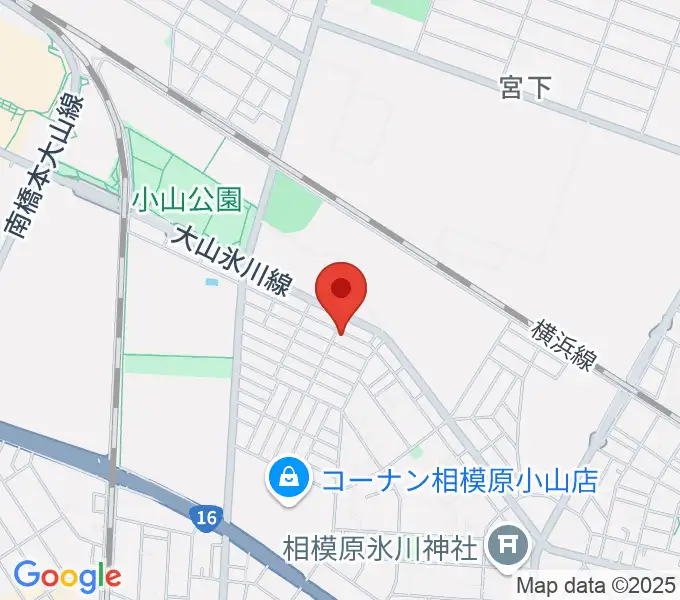 村田ピアノ音楽院の地図
