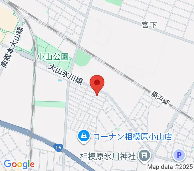 村田ピアノ音楽院の地図