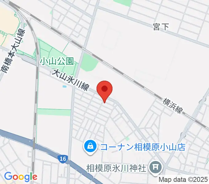 村田ピアノ音楽院の地図