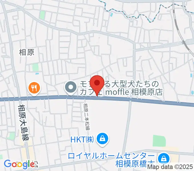 あらきピアノ教室の地図
