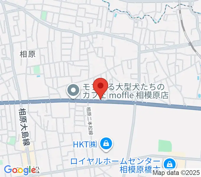 あらきピアノ教室の地図