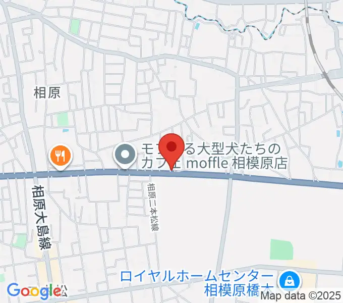 あらきピアノ教室の地図