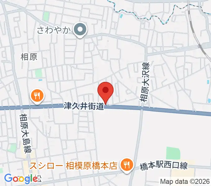 あらきピアノ教室の地図