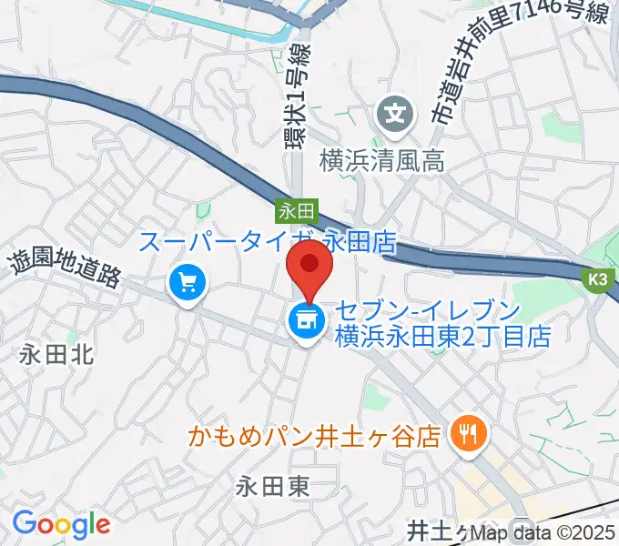 アダチ音研 ドラム義塾の地図