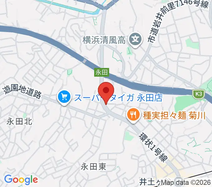 アダチ音研 ドラム義塾の地図