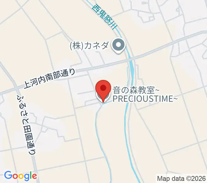 音の森教室 PRECIOUS TIMEの地図