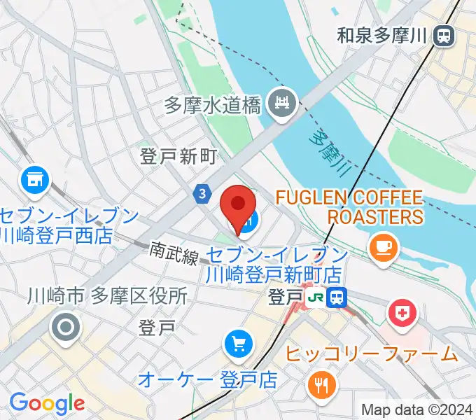 きくち音楽教室の地図