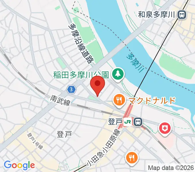 きくち音楽教室の地図