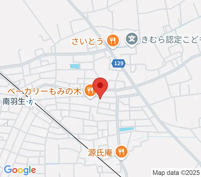 かしわざきピアノ教室の地図