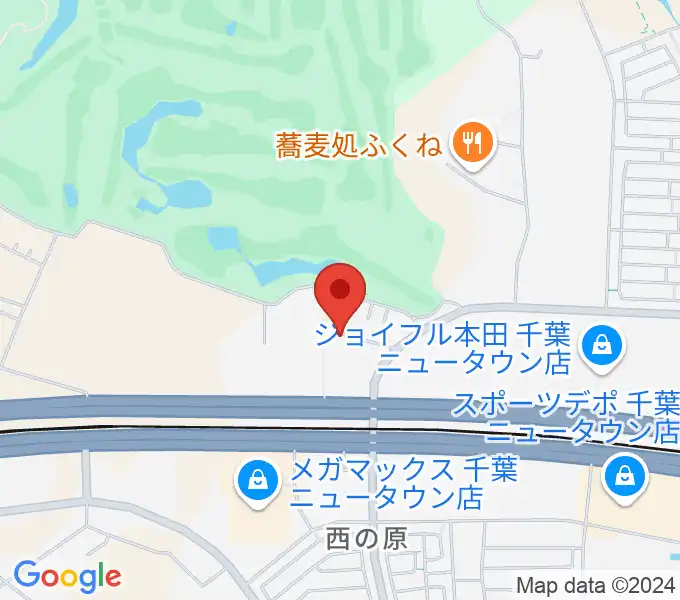 ギターナビ 千葉教室の地図