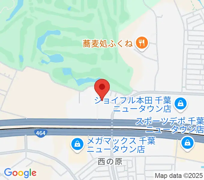 ギターナビ 千葉教室の地図